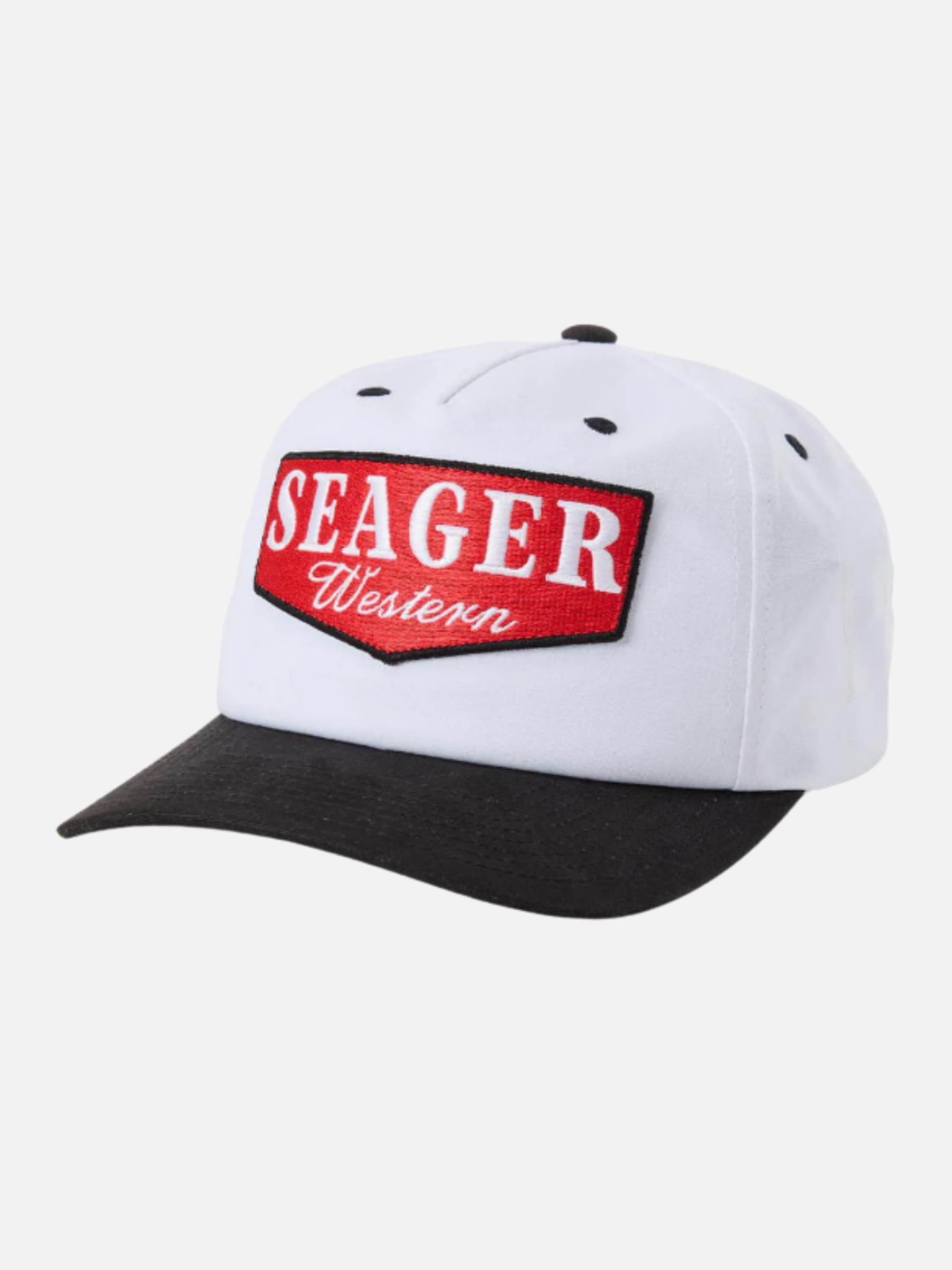 Seager Rodeo Series Snapback White Black Red Men’s Seager Hats Accessories for Guys Gifts for Him Athens GA Georgia Kempt Menswear Store Near Me 