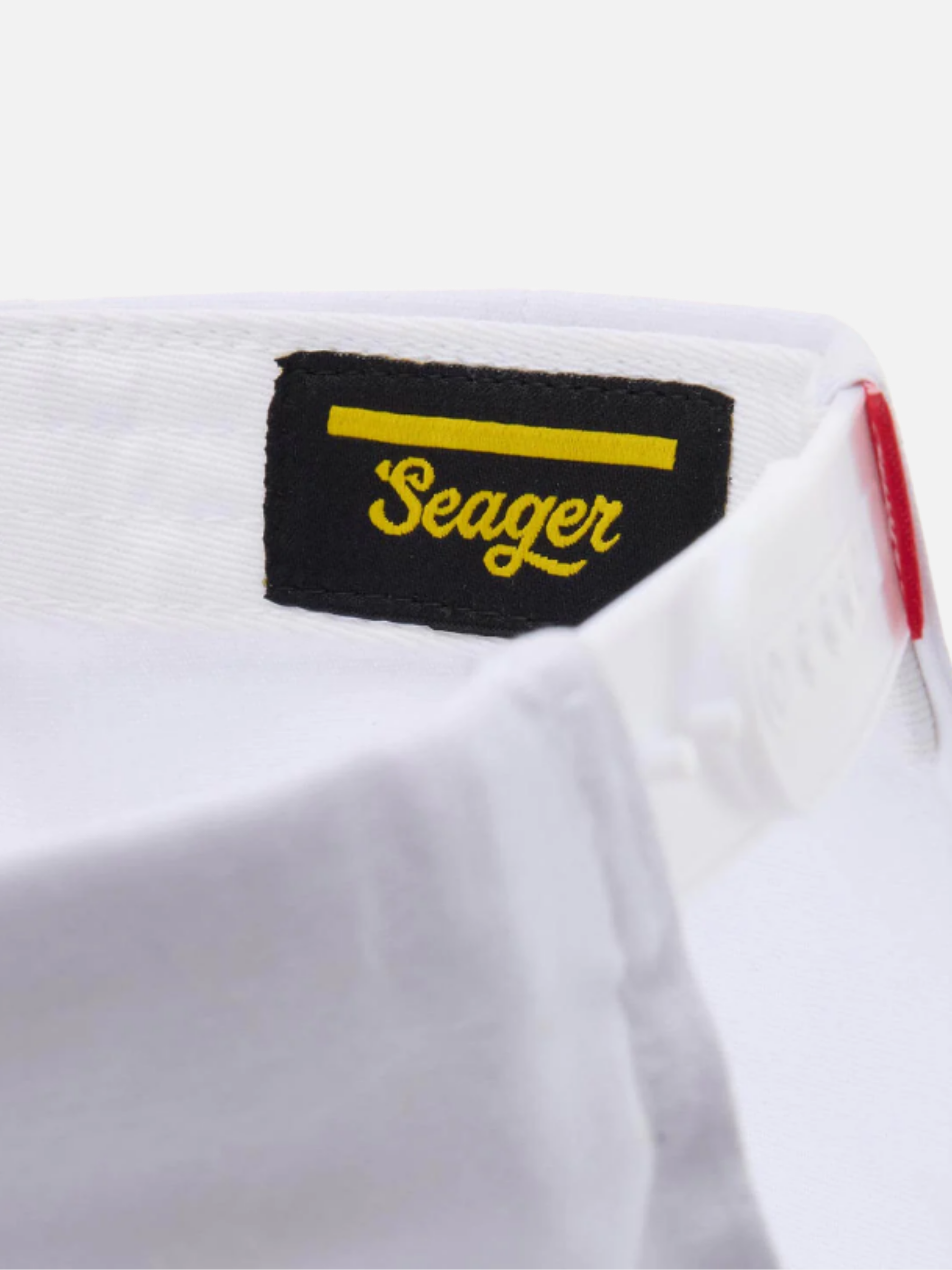 Seager Rodeo Series Snapback White Black Red Men’s Seager Hats Accessories for Guys Gifts for Him Athens GA Georgia Kempt Menswear Store Near Me 