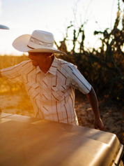 Seager Sawtoof Azteca Shirt Button Down Men’s Top Aztec Print SS Short Sleeve Shirt for Men Cream Red Athens GA Georgia Kempt Menswear Store Near Me