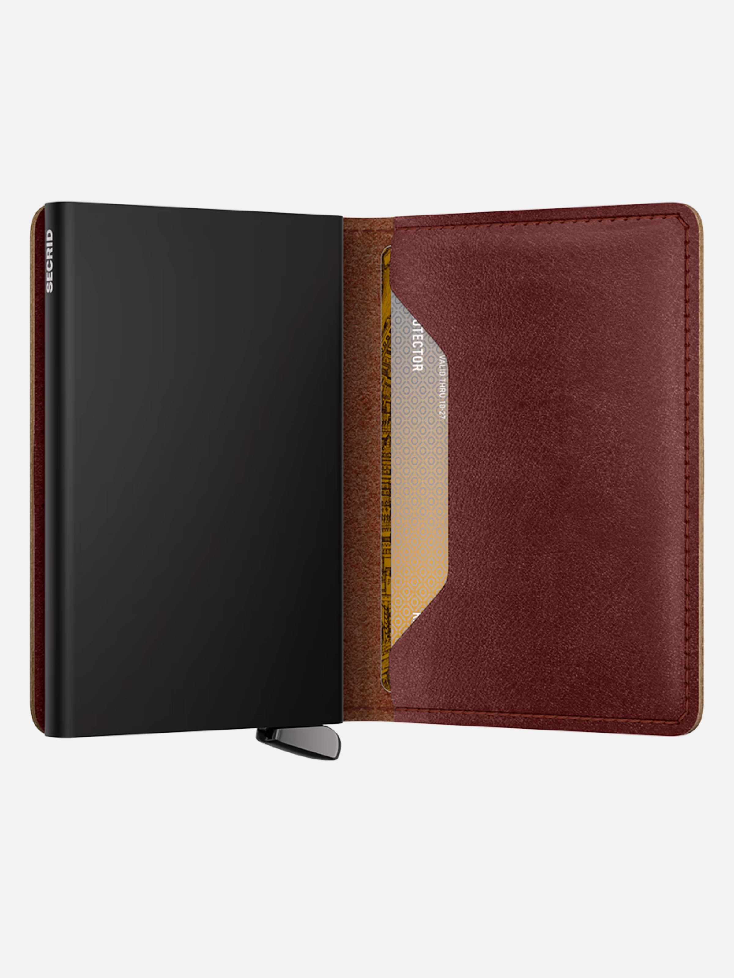 Secrid Premium Slimwallet Basco Leather Brown Premium Cardholder Men’s Wallets for Men Athens GA Georgia Kempt Menswear Store Near Me