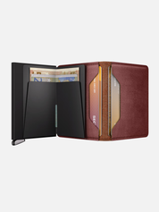 Secrid Premium Slimwallet Basco Leather Brown Premium Cardholder Men’s Wallets for Men Athens GA Georgia Kempt Menswear Store Near Me