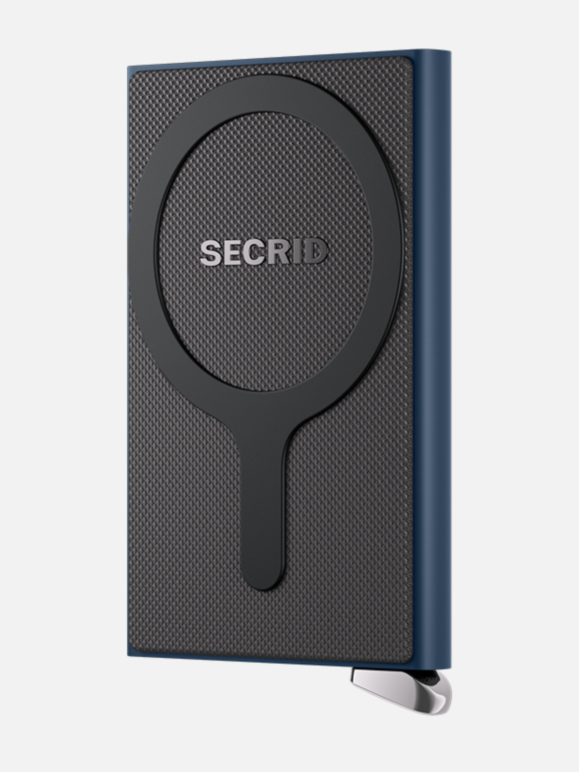 Secrid Cardprotector Fluted for Magsafe Card Holder Navy Blue Men’s Wallets for Men Accessories Gifts for Guys Athens Menswear Store Near Me