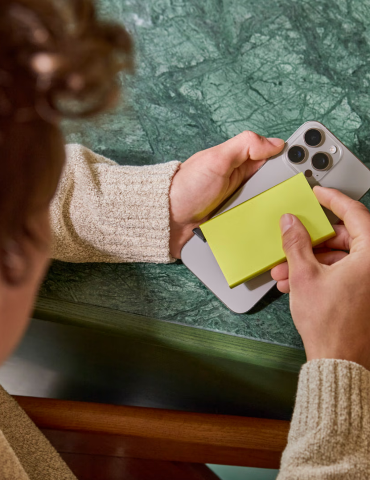 Secrid Magsafe Cardprotector Wallet Lime Kempt Mens Gift Ideas Athens GA Shopping