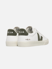 Veja Campo Leather Sneaker Extra White Khaki Unisex Men's Shoe For Men Athens GA Georgia Kempt Menswear Store Near Me