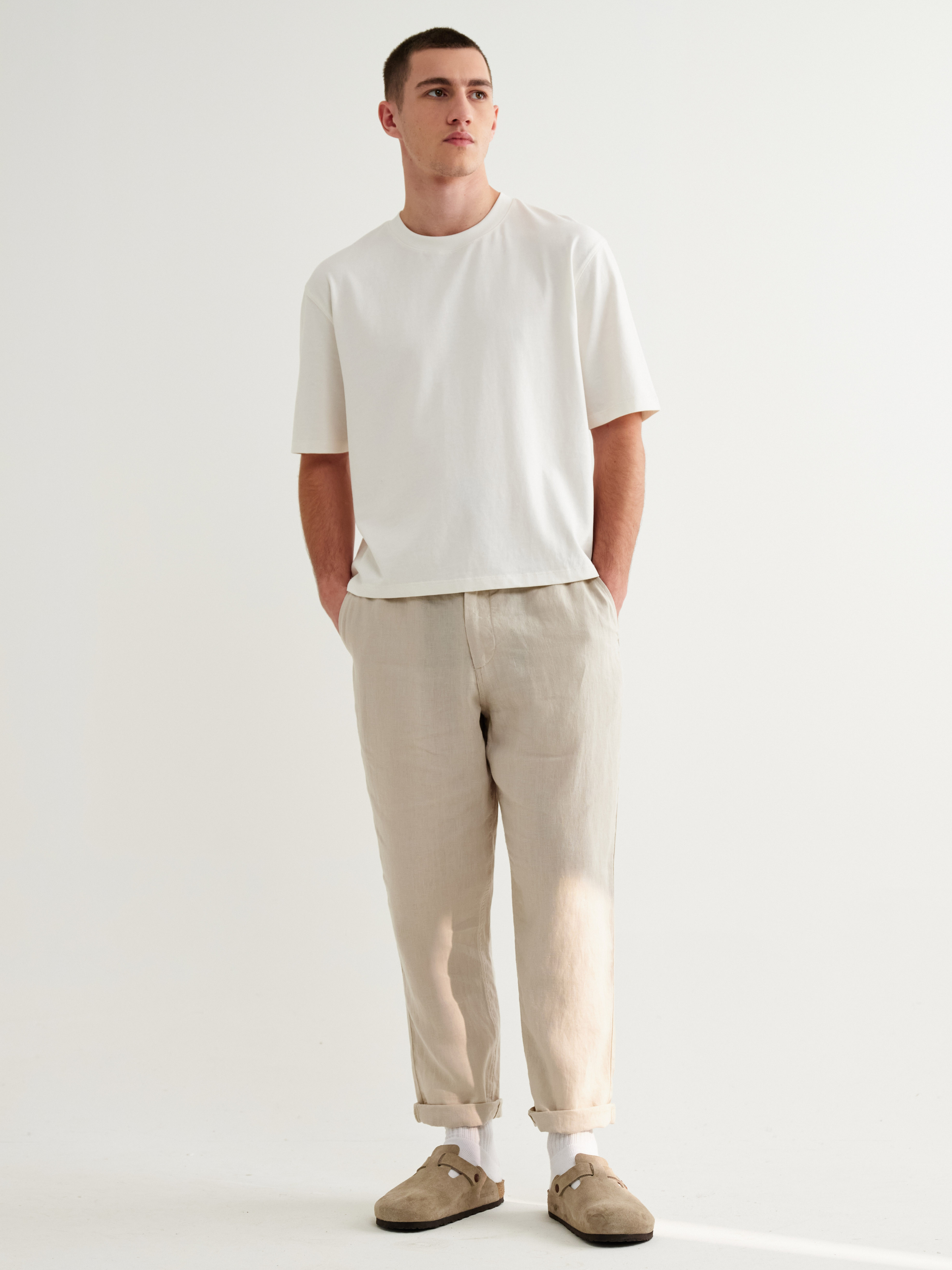 Wax Aubyn Linen Trouser