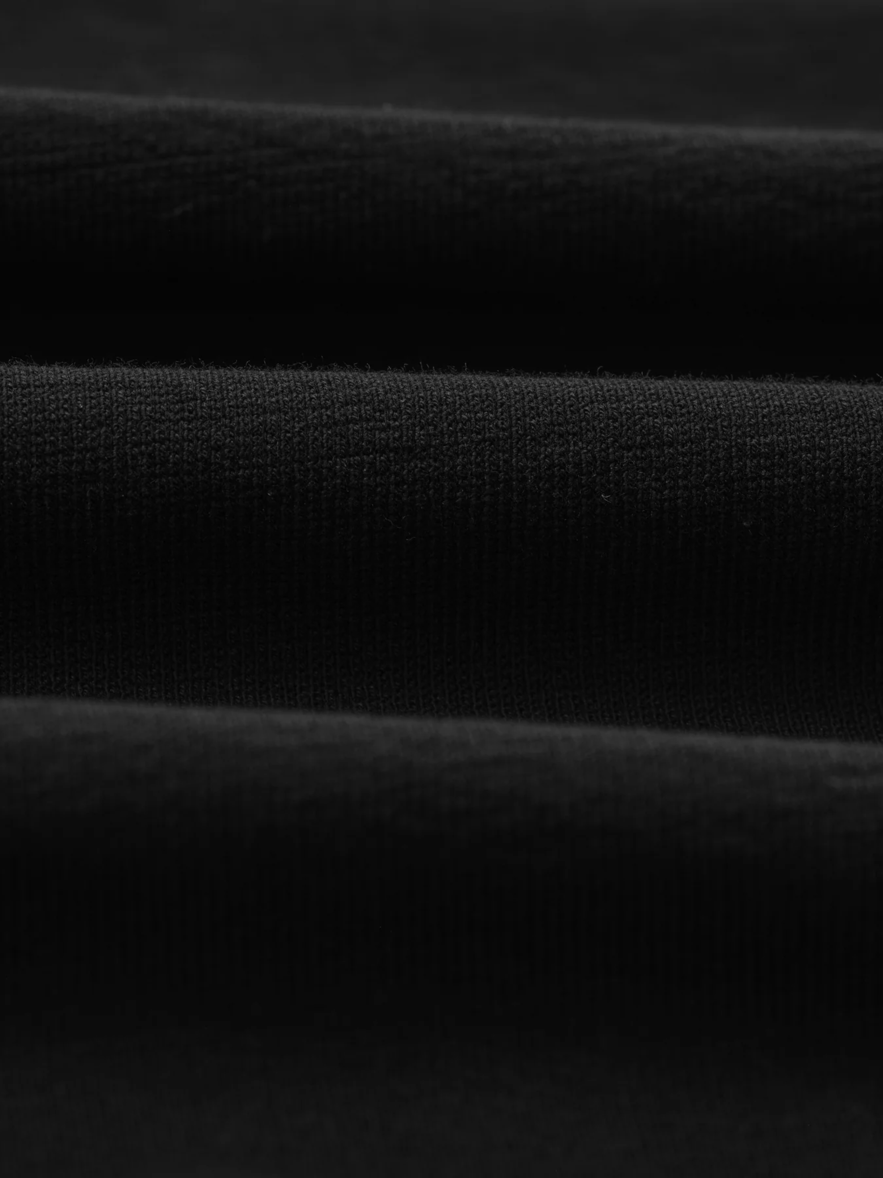 Wax London Atwood Textured Cotton Polo Black Mens Relaxed Fit Heavyweight Polo Athens Georgia Mens Clothing Store Kempt