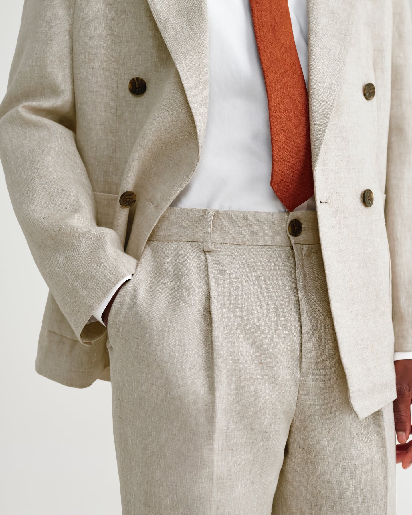 Wax Aubyn Linen Trouser