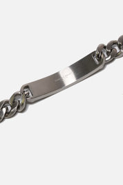 steel nameplate chain bracelet jewelry kempt athens mens clothing store