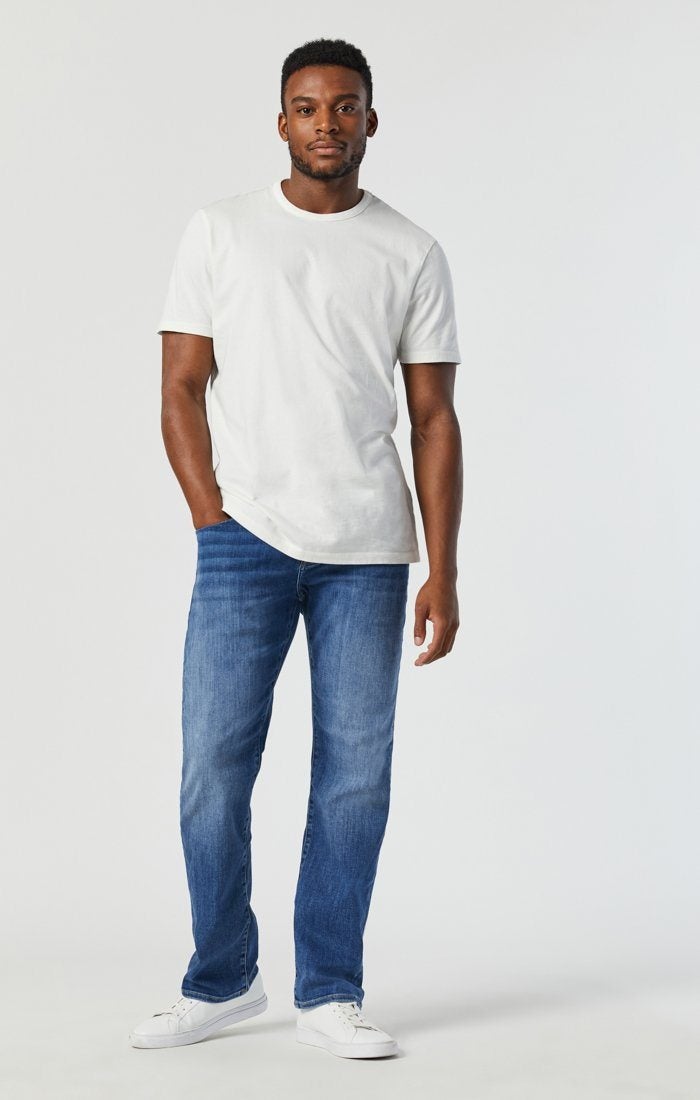 Mavi Marcus Slim Straight Jean Mid Foggy Kempt Athens Mens Clothing Mens Store