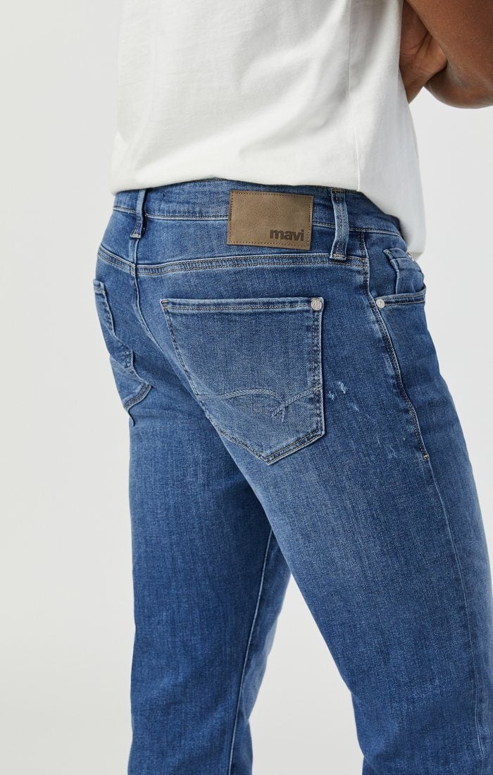 Mavi Marcus Slim Straight Jean Mid Foggy Kempt Athens Mens Clothing Mens Store  Edit alt text
