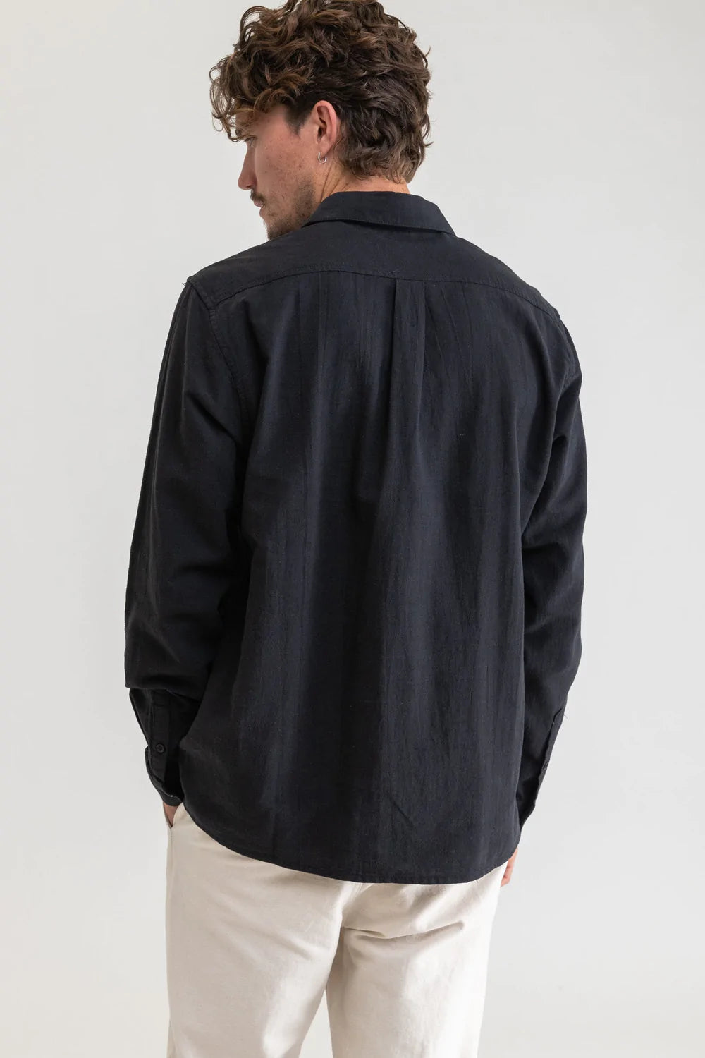 Rhythm Linen Long Sleeve Shirt Kempt Mens Clothing Store Athens Ga Downtown Shopping
